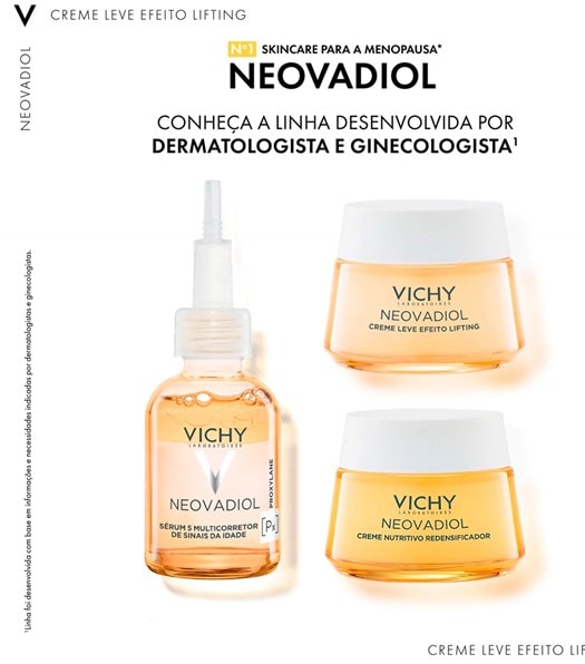Creme Leve Efeito Lifting Vichy Neovadiol Menopausa - 50g | Galeria 08