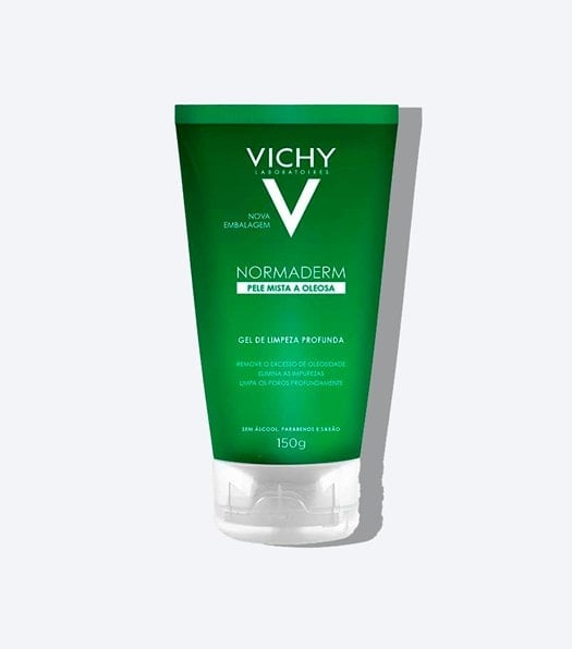 Gel de Limpeza Intensiva Anti-Oleosidade com Acido Glicolico Vichy Normaderm - 150g | Packshot